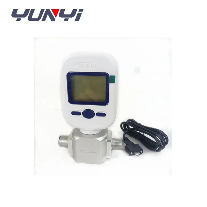 Free Shipping Fuel Dispenser Flowmeter Nitrogen Flm3 Smart Liquid Hydrogen Sensor air gas digital mass Oil Flue  Flow Meter