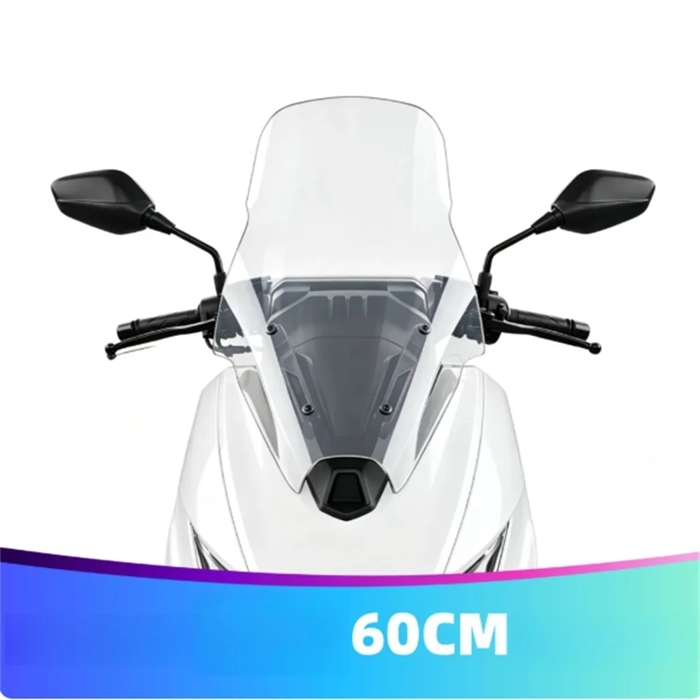 For Honda NS150ES 150es modified with high front windshield for rain protection and high-definition windshield 6