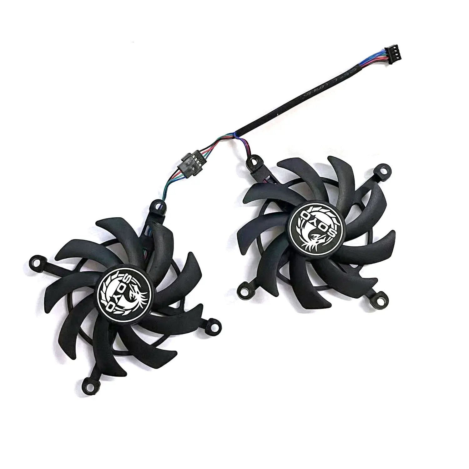 Brand new 85MM 4PIN RX6600 6600 XT GPU fan for SOYO Radeon RX6600 6600 XT graphics card view 5