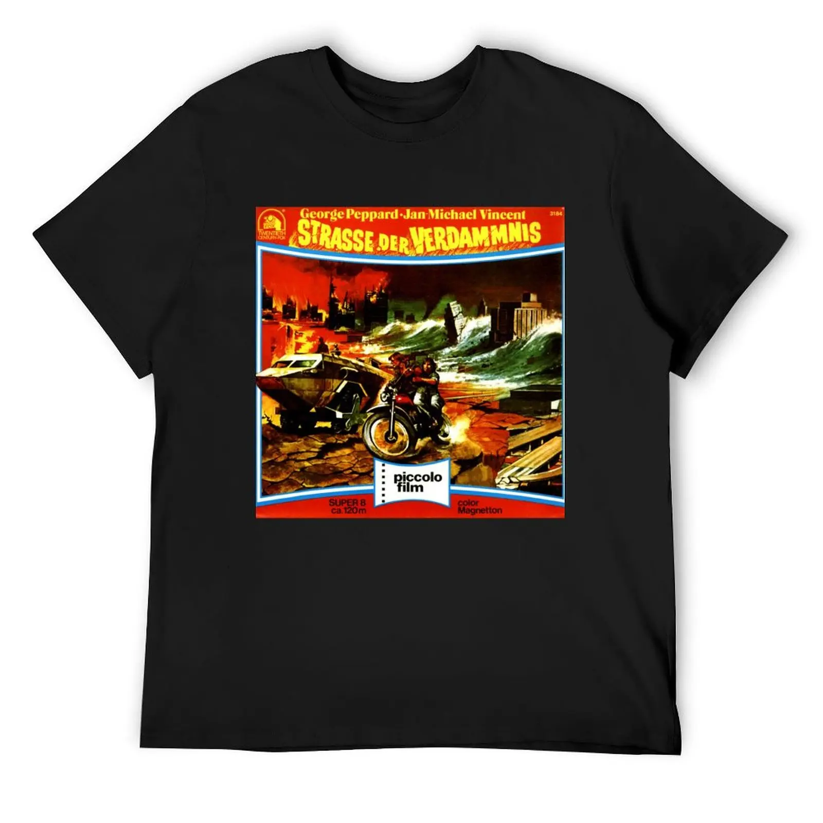 

Strasse Der Verdammnis Super 8 T-Shirt blacks cheap stuff plus size men clothing