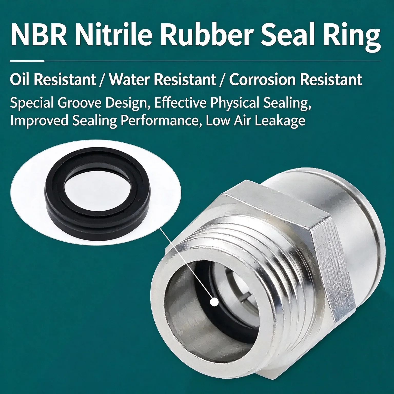 PC-G Thread G1/8 1/4 3/8 1/2 PU Gas Pipe 6 8 10 12mm With Sealing Ring 8-G02 Pneumatic Quick Connector All Copper Nickel Plated