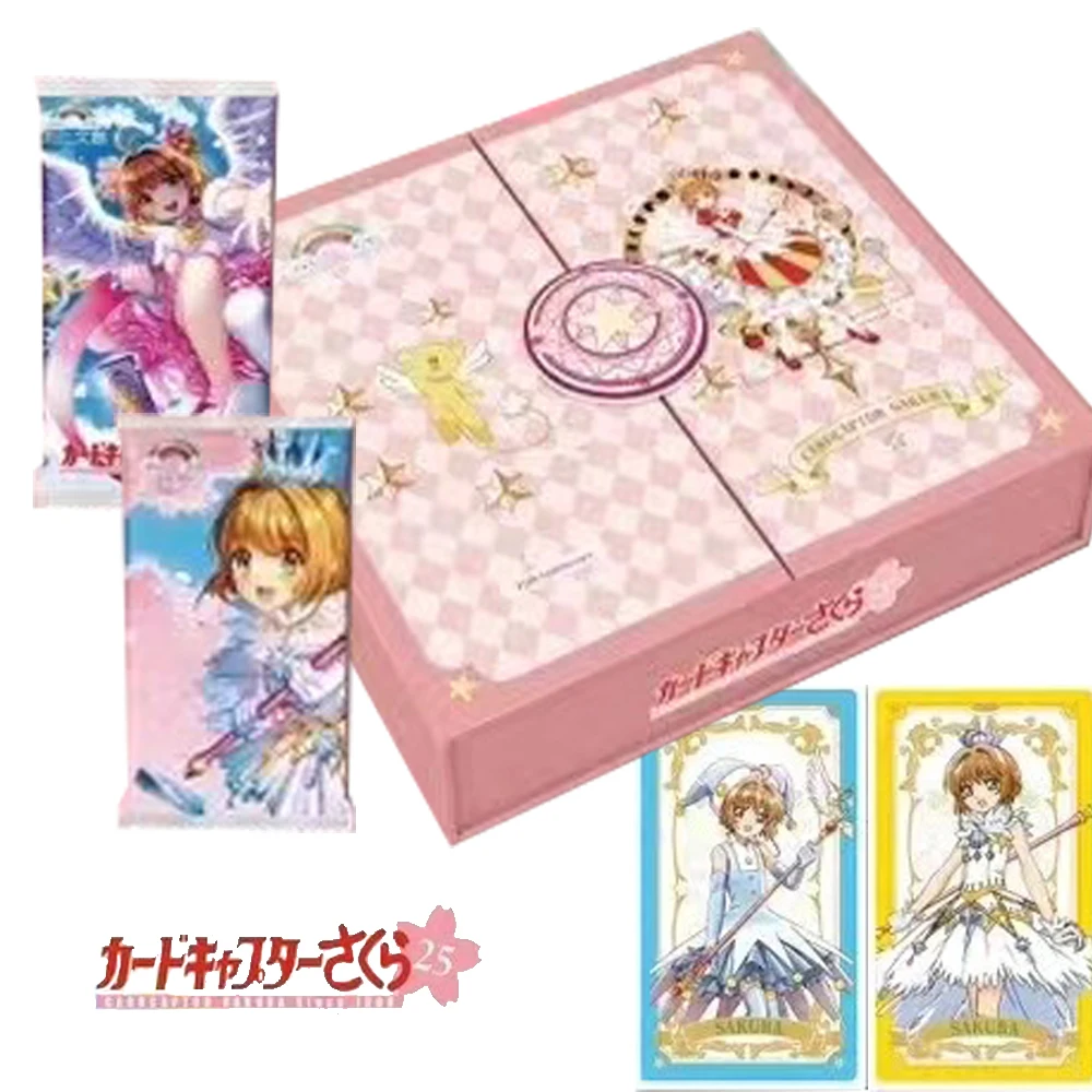 Cardcaptor Sakura Cards Collection Magical Girl Theme Anime Tomoyo Daidouji Ri Syaoran Rainbow Polaroid Cards Children Gift Toys