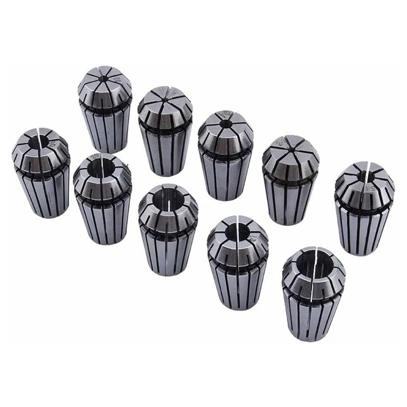거치대 CNC 밀링 공구 타각기, Er16 용수철 콜릿, 모터 샤프트 1 개, 익스텐션 로드 8mm, 1mm-10mm, 10 개