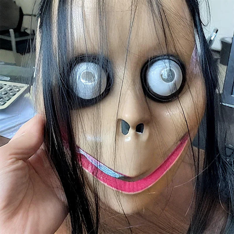 2025 할로윈 공포 무서운 광대 가면 성인 어린이 코스프레 의상 파티 소품 풀페이스 가벼운 유령의 집 장식