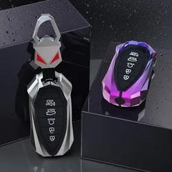 5 Button New Car Key Fob Case Cover For Hyundai i30 Ix35 KONA Encino Solaris Azera Grandeur Ig Accent Santa Fe Palisade Keychain