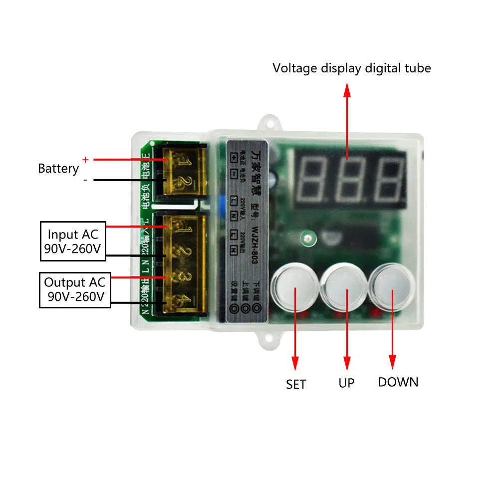 Battery Charge and Discharge Controller, Monitor de Voltagem Battery Tester, Lithium Chumbo-ácido Battery Tester, DC 1V-99V, 120V, 8V-86V