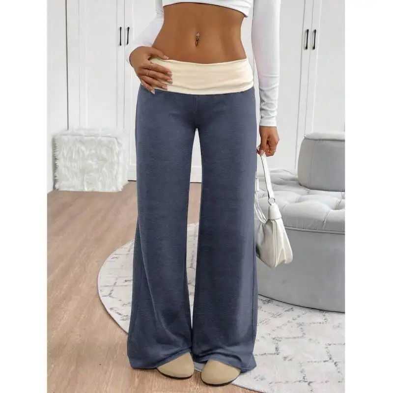 

U 98226 Новые трансграничные прямые спортивные брюки с поясом, повседневные свободные брюки для бега в стиле ретро Sle Ciwalk orts