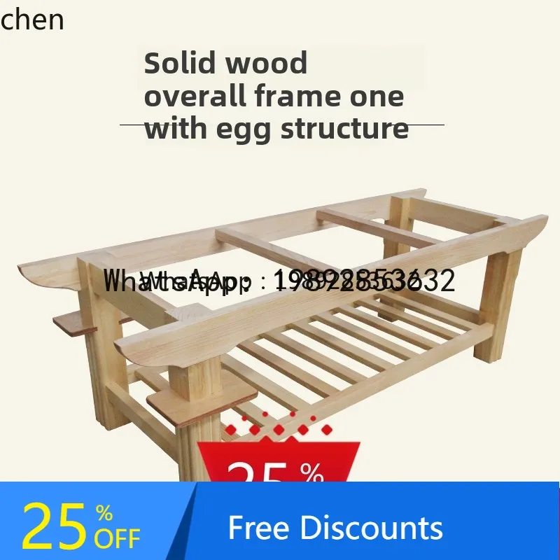 AA Solid wood beauty bed spa massage bed beauty salon special treatment eyelash bed latex spa