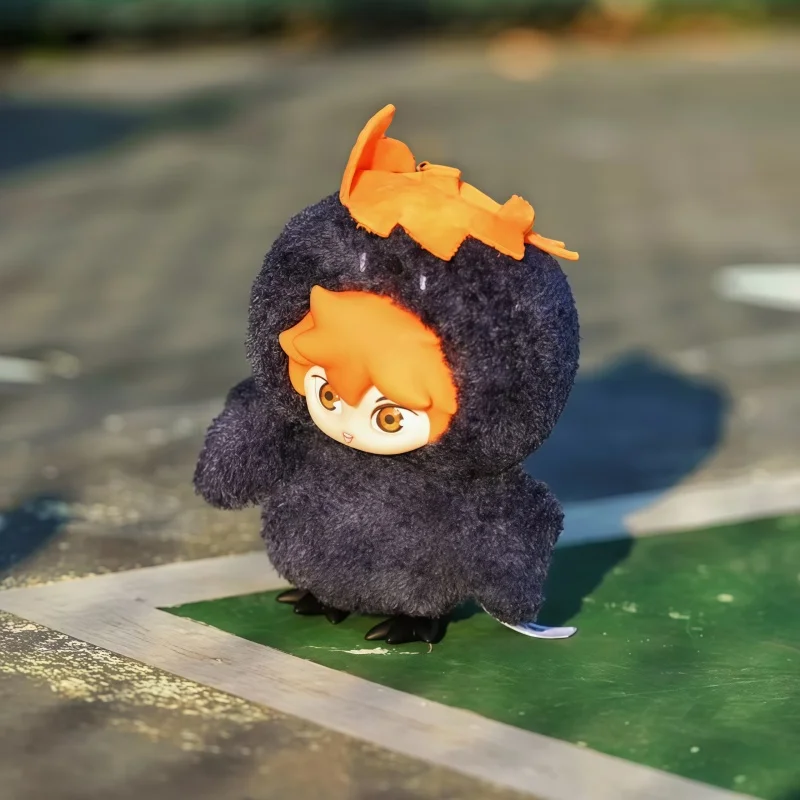 spot ¡¡Auténtico Haikyu!! Junkyard Showdown series Lindo vinilo felpa colgante Mochila decoración llavero regalo del festival