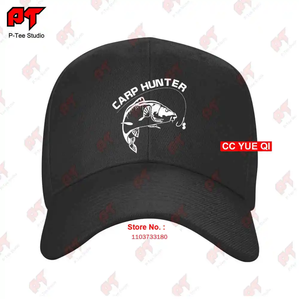 Carp Hunter Fisherman Angler Adult Fish Carp Coarse Baseball Caps Truck Cap D32Y