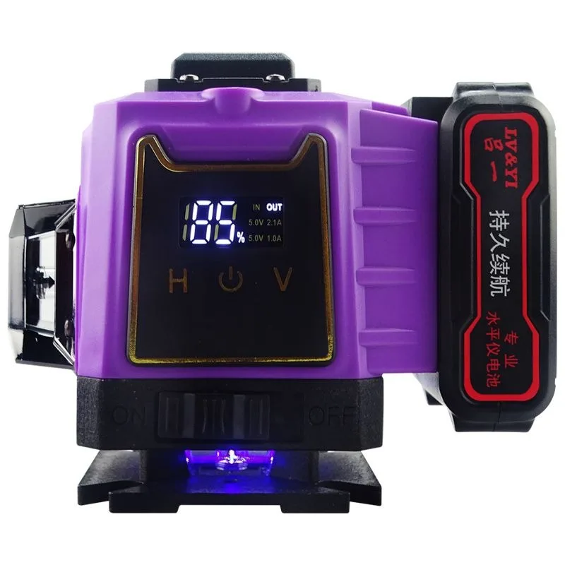 Purple light level 12 lines 16 lines high precision