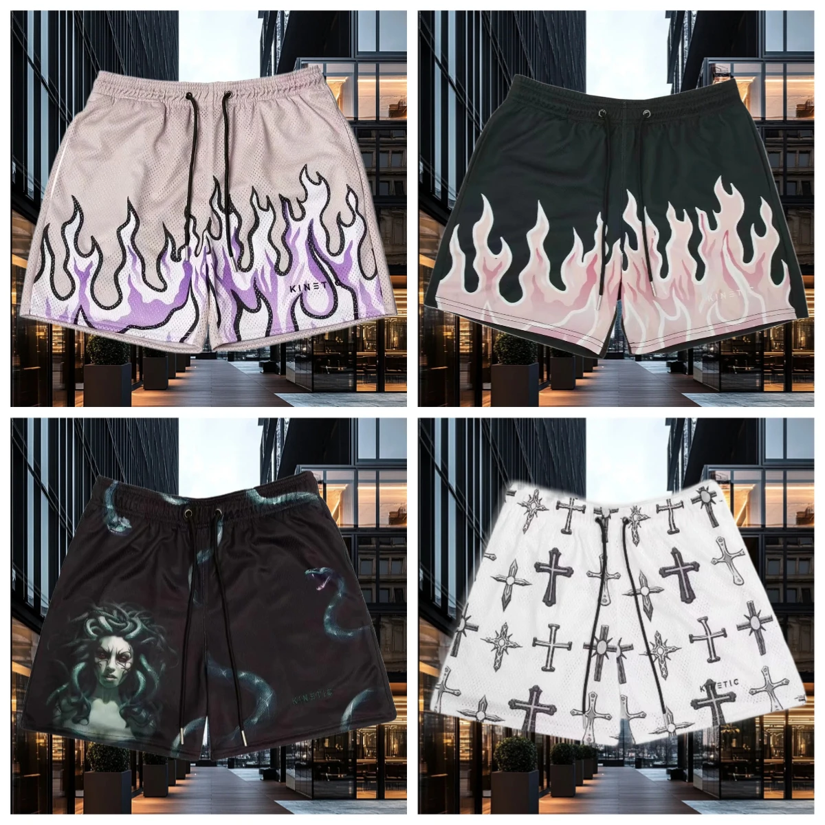 

25/26 KINETIC Базовые шорты НОВЫЕ мужские повседневные шорты Спортивные брюки для фитнеса Летние шорты для тренировок в тренажерном зале Мужчины Женщины Классические сетчатые шорты для спортзала