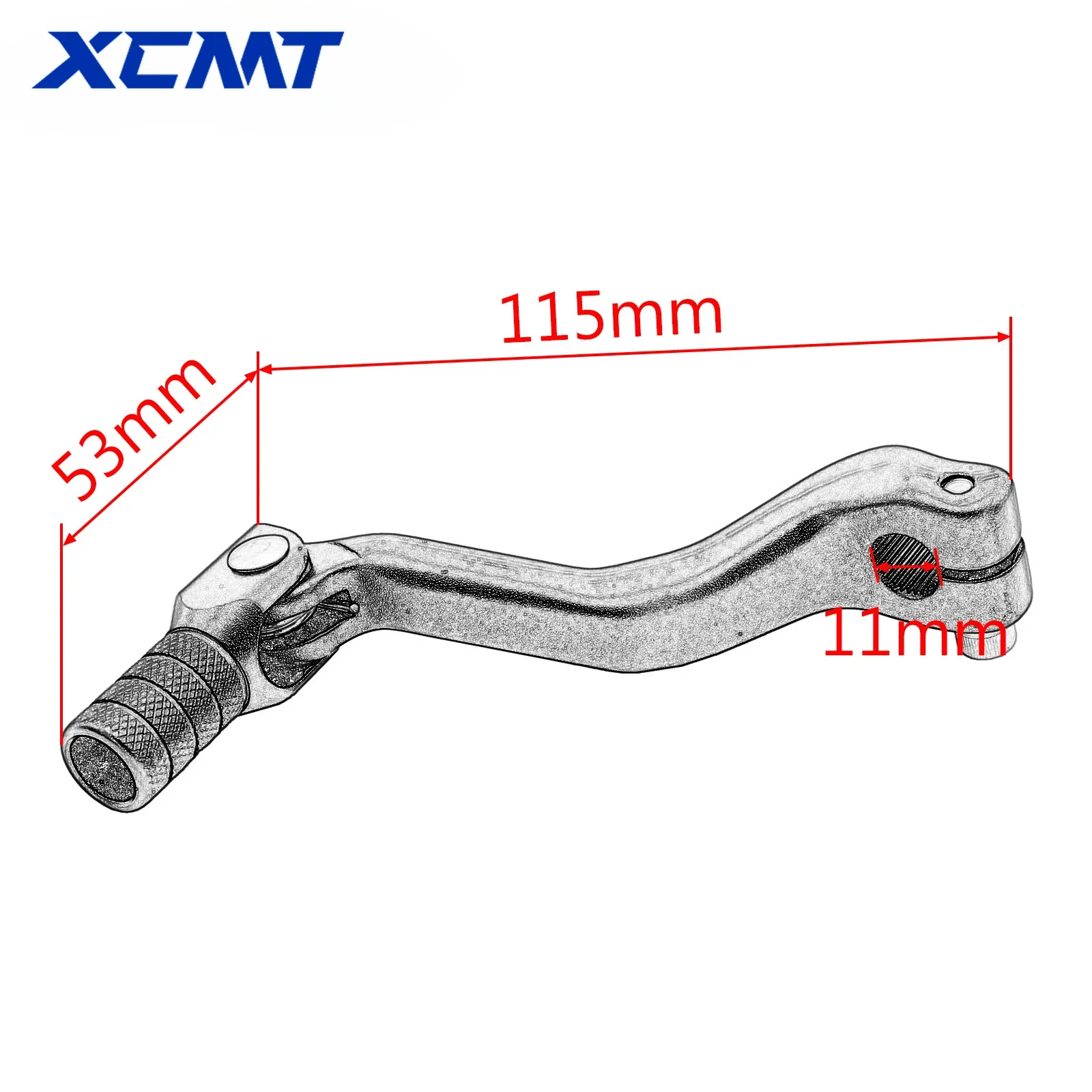 Motorcycle CNC Gear Shift Pedal Lever For Kayo T2 T4 T6 K4 K6 Bosuer CB NC 250 300 450 Enduro Dirt Bike 125-250cc Universal Part