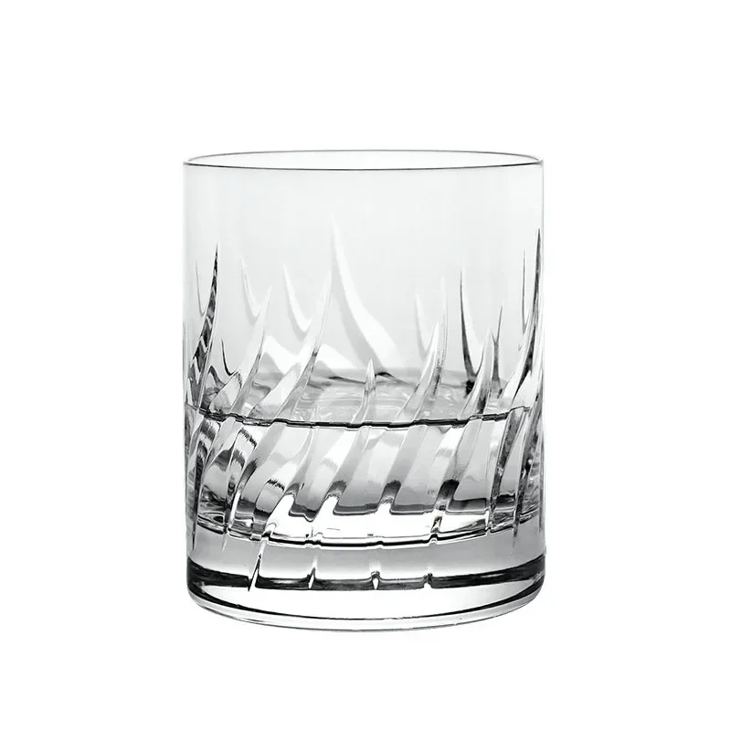 

Crystal glass whiskey cup, simple household high-end wine glass ins foreign wine cup, creative household