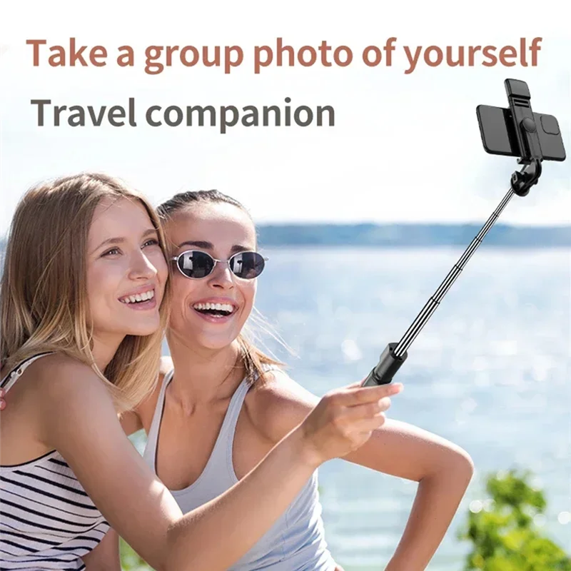 AY14 -Convenient Handheld Selfie Artifact Mobile Phone Bluetooth Selfie Stick Umbrella Type Floor Tripod - Image 3