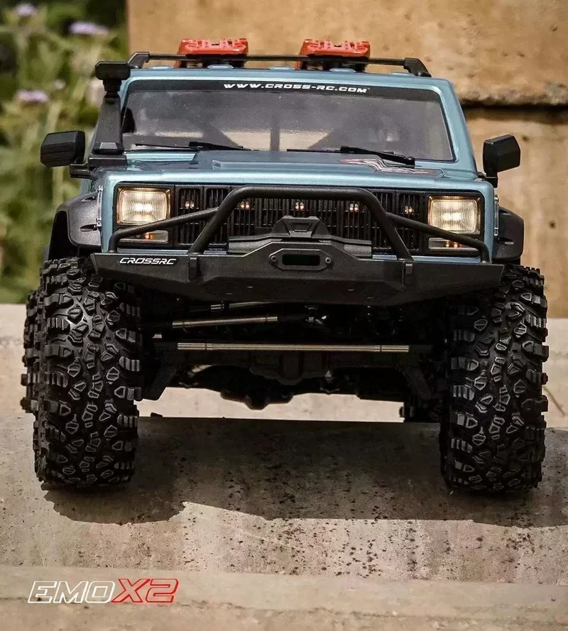 Samochód zdalnie sterowany 1/8 Rc 4wd 2.4ghz Rc Electric Crossrc Emox2 Cougar Rtr Model samochodu Crawler Zabawka zewnętrzna Dzieci Prezent