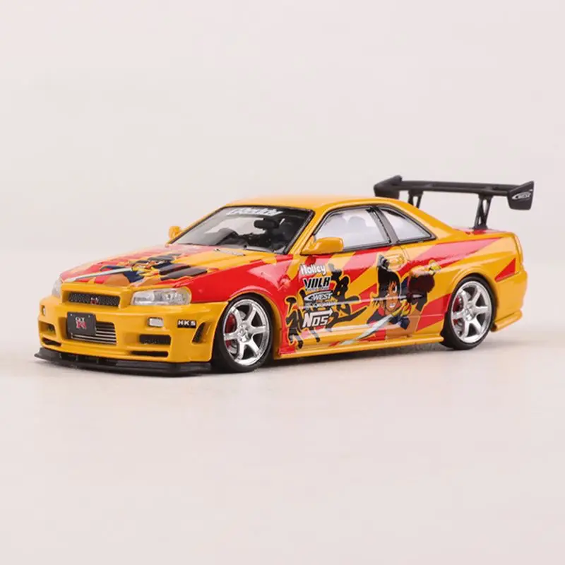 Fast Speed FS 1:64 Nissan Skyline R34 Simulation Alloy Car Model