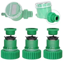 1/2''&3/4'' Tap Connector Garden Irrigation Accessories Automatic Water Time Plants Watering Fittings for Growing Vegetables