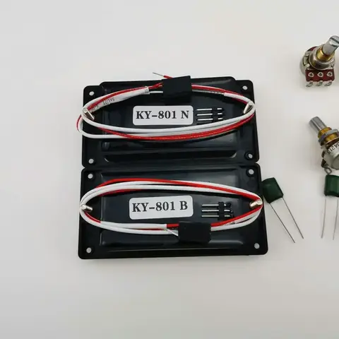 het rea aktiv pickup Humbucker elgitarrpickuper aktiv 9V batteri strömförsörjning i lager 8 best sales aktiv upphämtning - №6