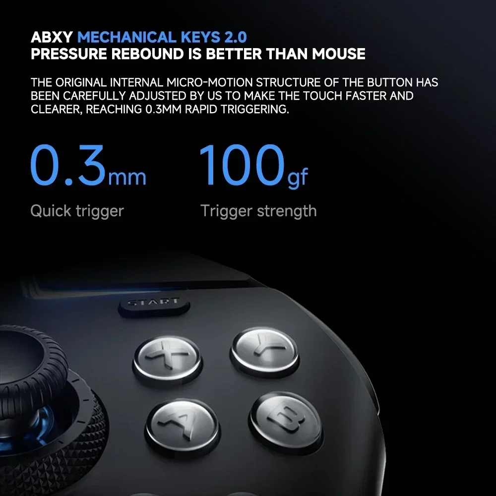 Flydigi Vader 4 Pro Gamepad Force Adjustable Rocker Switchable Triggers Game Controller Ergonomic PC Gamer Accessories Man Gifts