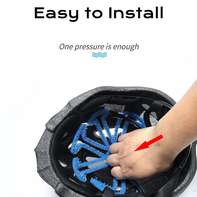 1PC Helm Silikon Innen Pad Mehrere Farben Mountainbike Straße Fahrrad Klapp Balance Fahrrad Radfahren Roller Skating