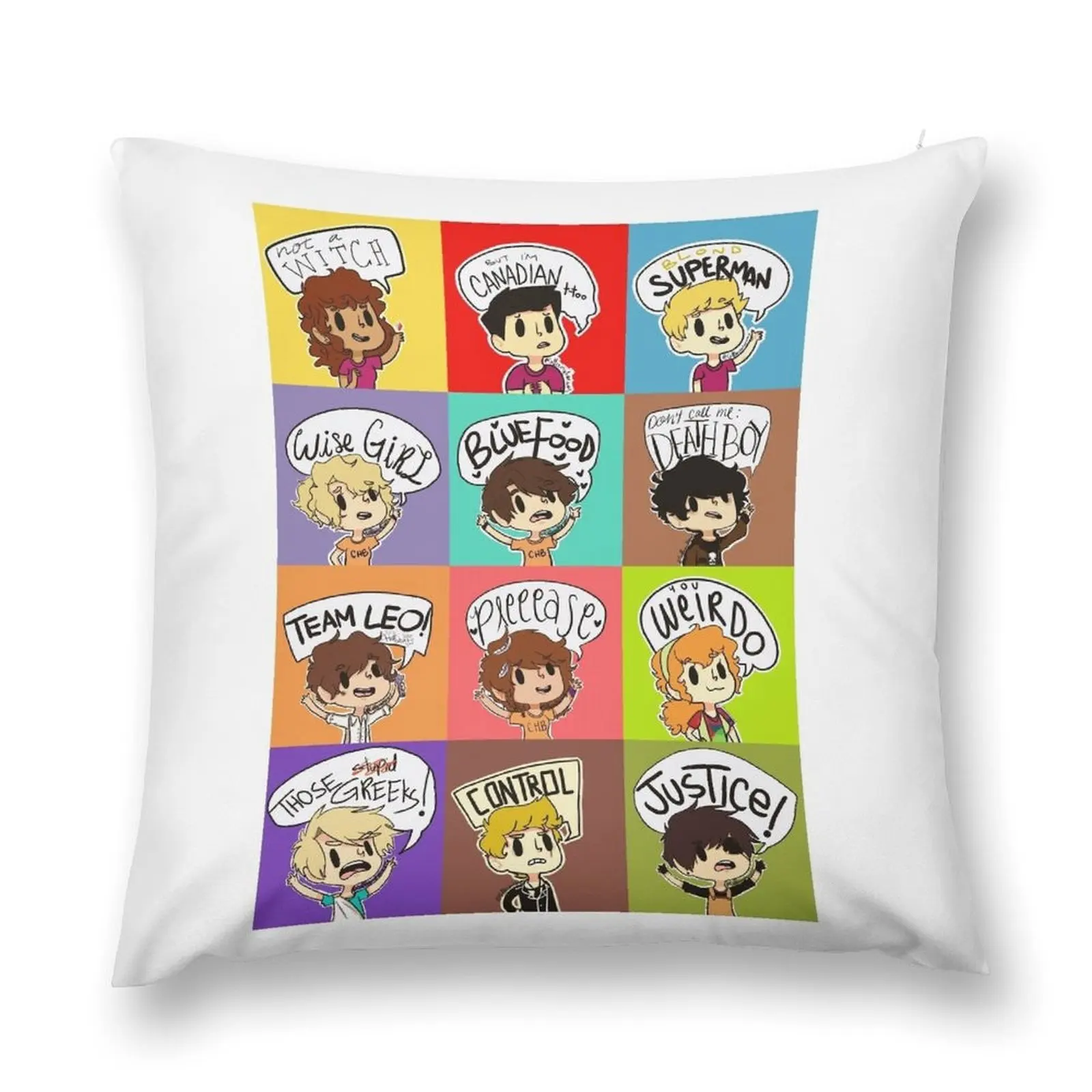 

PJO HEADSHOTS Throw Pillow christmas supplies Pillow Case Christmas Pillowcase Luxury Pillow Case