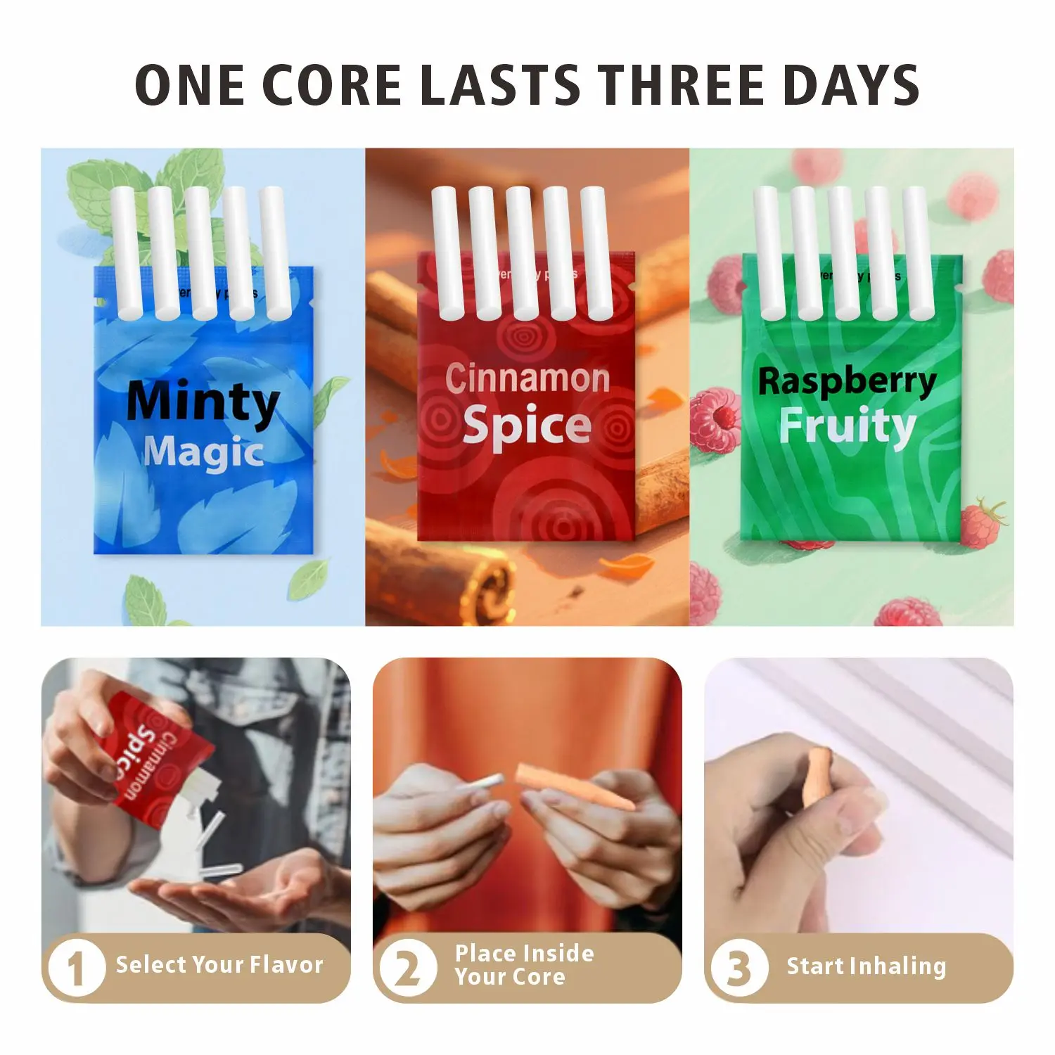 

Ароматический деревянный ингалятор на 30 дней с сменными ароматическими стиками и сменными картриджами с натуральными растительными эфирными маслами