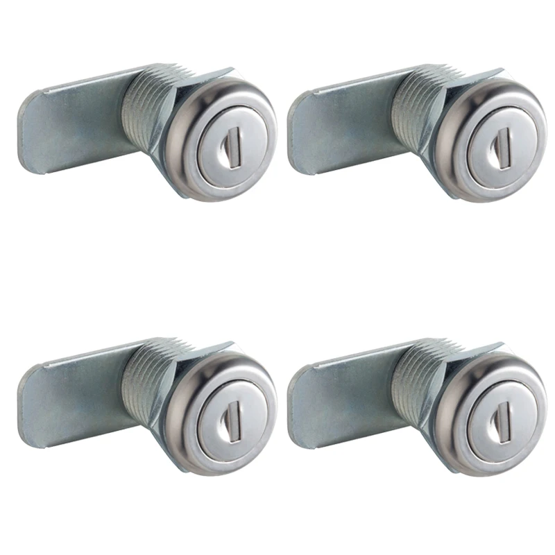 

10PCS Zinc Alloy Industry Equipment Cam Locks Distribution Box Lock Switch Electric Cabinet Door Lock Mailbox Toolbox Locks+Keys