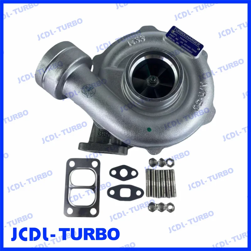Turbocharger TO4E55 466721-5007 65.09100-7038 65.09100-7048 65.09100-7047 For Daewoo Doosan Forklift D1146TI 8.1L