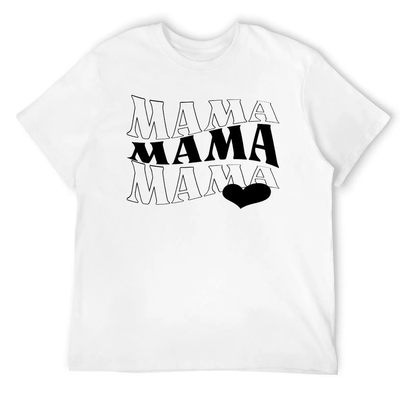 Mother's Day Mama Men's Ringer EditVorosArts Artist Tshirt Graphic T-shirt Crewneck  Sport  Humor Travel USA Size