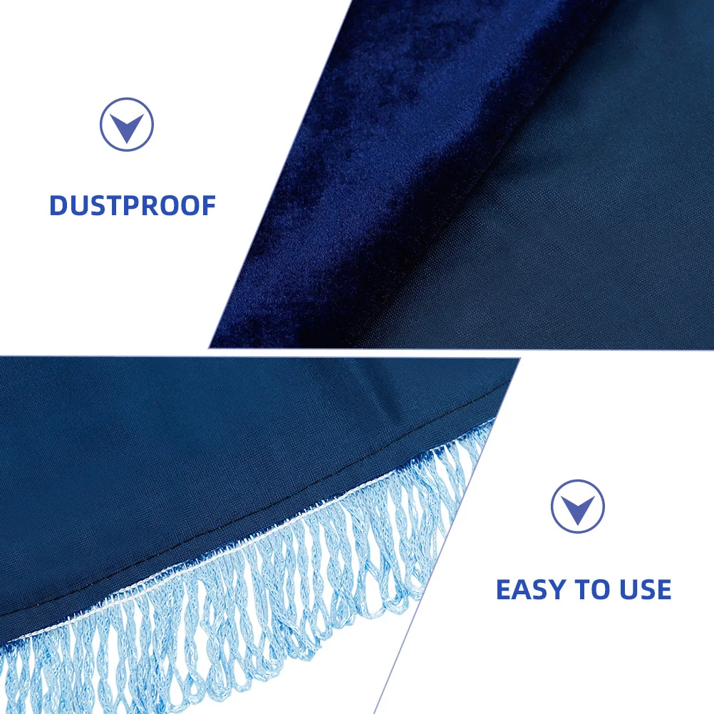 

Luxurious Velour Piano Cover With Tassels Elegant Design Dust Protection For Upright Pianos Keyboard Accessories