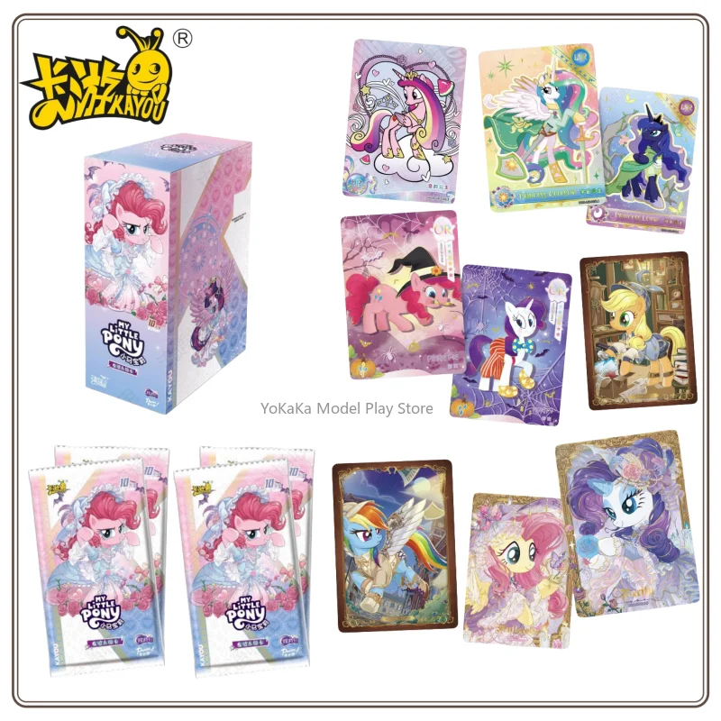 Inventario Original Kayou My Little Pony Amistad Tarjeta eterna Serie Huiyue - Vol.9 Tarjeta de colección de anime y juegos Regalo raro