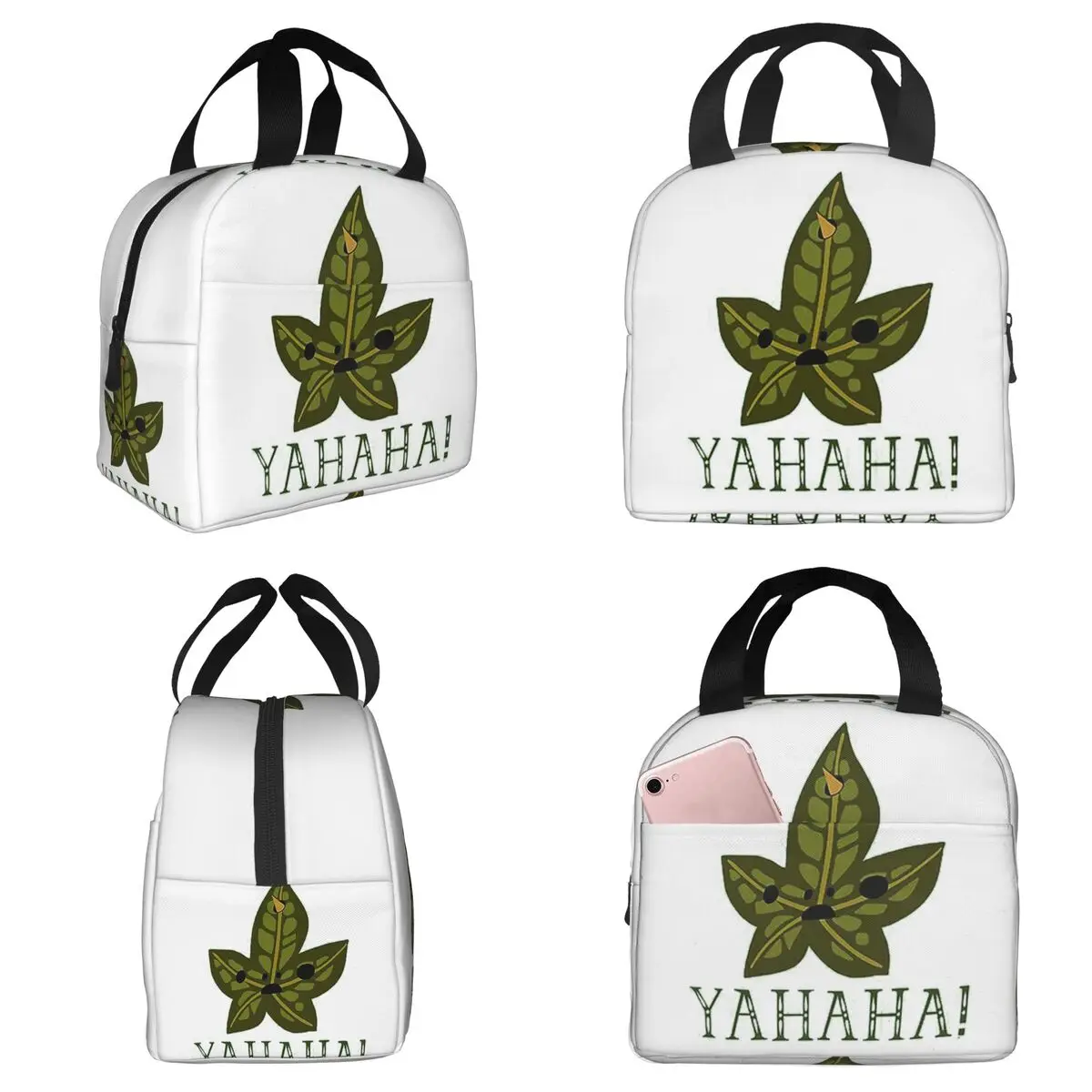 

Термосумка Yahaha Korok для женщин, офисный термоконтейнер для еды, портативный ланч-бокс