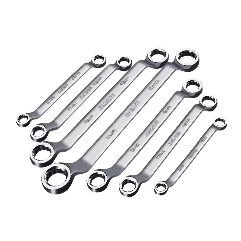 

7-Piece Double Box-End Wrench Set – Chrome Vanadium Steel, Efficient for Auto & Industrial Repair Challenges