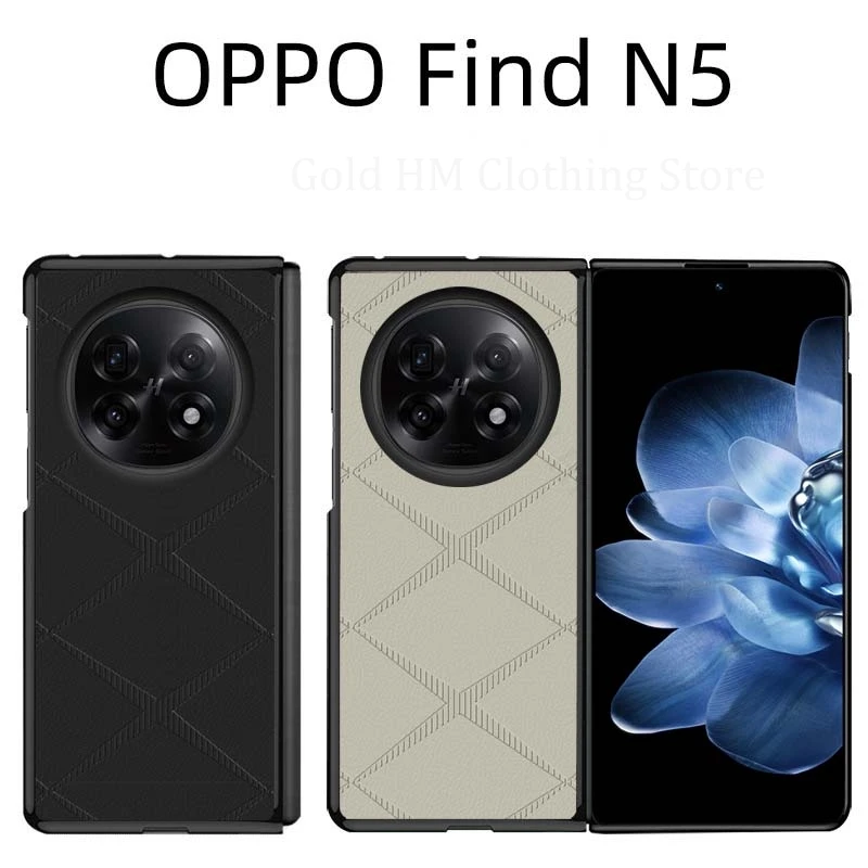 

Capa For Oppo Find N5 SkinFeel PU Leahter Phone Protective Case For Oppo Find N3 Holster Hard Back PC Cover For OPPO Find n5 N2