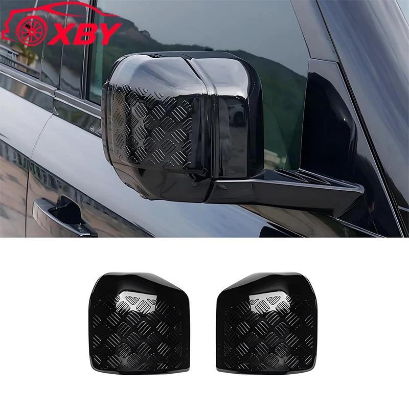 

Для Land Rover Defender 90 110 130 2020-2025 зеркало заднего вида из АБС-пластика, защитная крышка от царапин, комплект накладок, аксессуары