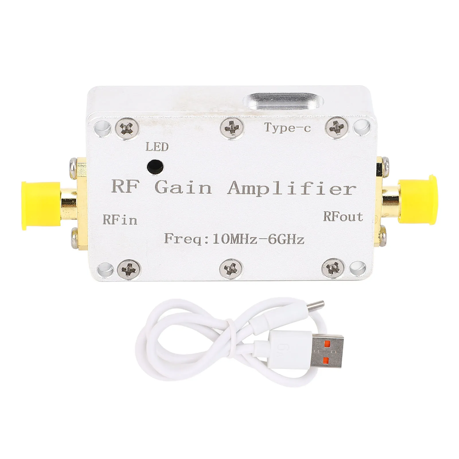 20dB Low Noise Receiver Module RF Radio Frequency Module with SMA Connector Input Output 10M-6GHz RF Module
