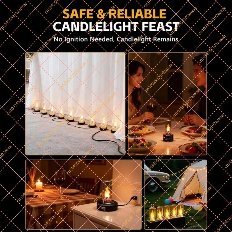 LF 2 USB car-mounted devices, plug-and-play, suitable for car interior atmosphere, camping and vacation decoration