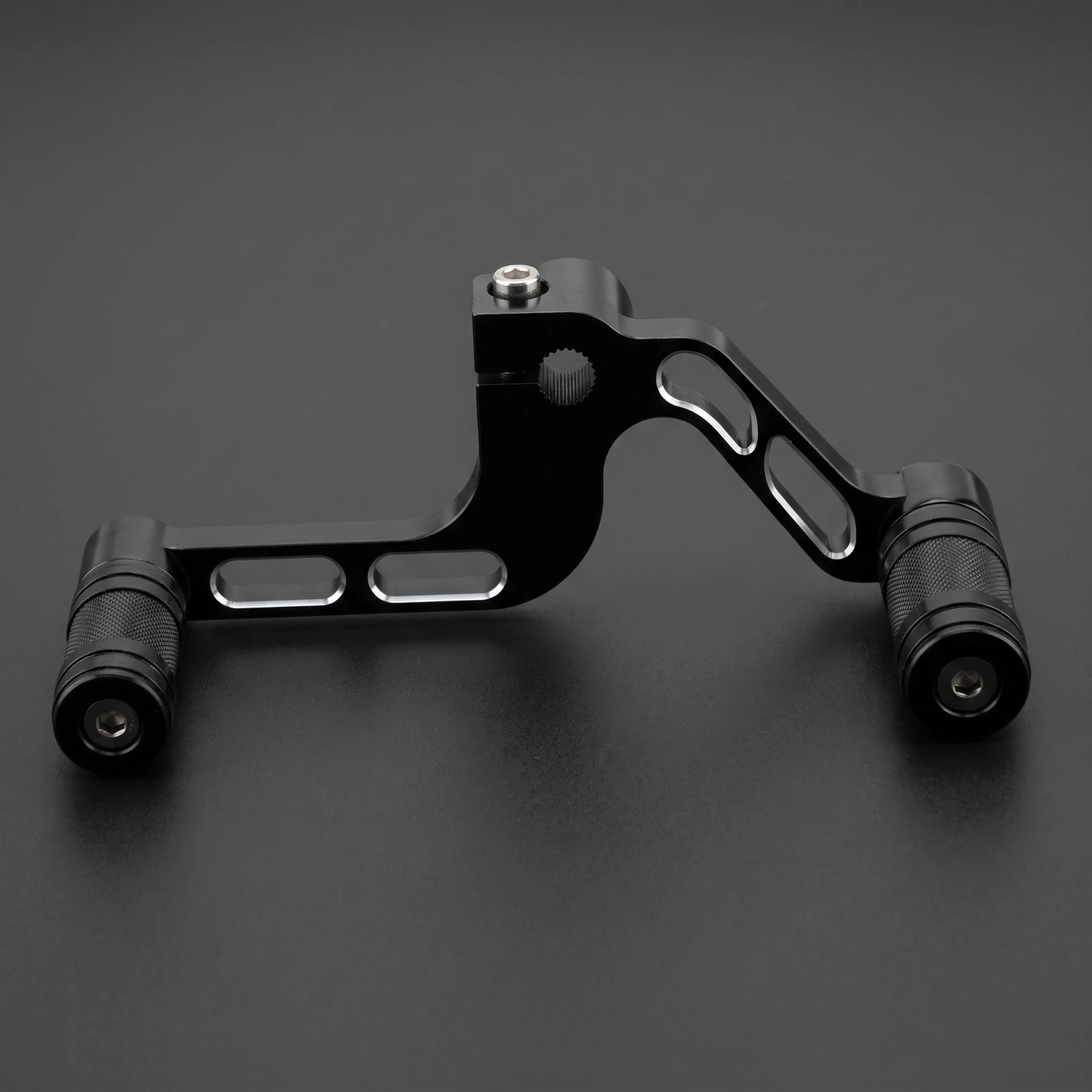 Motorcycle Gear Shifter with Pegs Compatible Motorcycle Change Lever Shifter Peg Long-Lasting Easy to Install for Motorcyclists