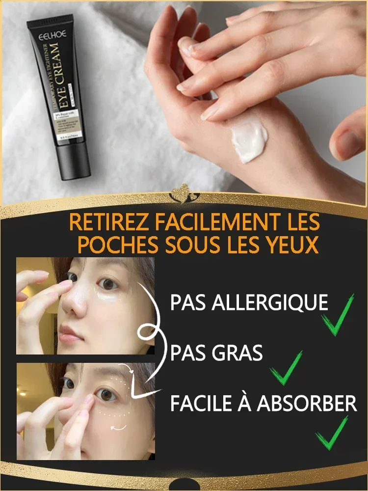 Anti Wrinkle Eye Cream Remove Eye Bags Puffiness Lifting Firming Smooth Skin Care Moisturizing Instant Eye Massage Cream New