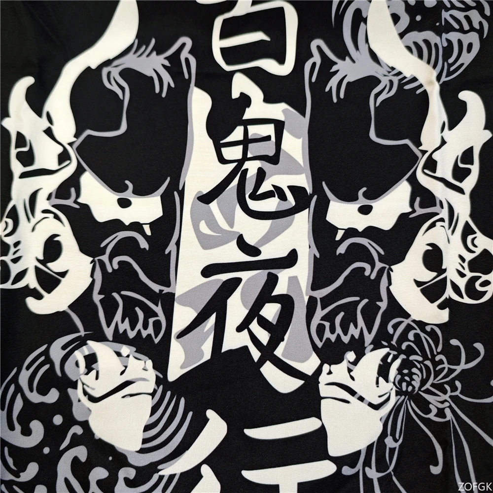 Japanische Kimono-Strickjacke, Hemd, Damen, Haori Yukata, Cosplay, Herren-Kimono, Cartoon-Katzen-Druck, Mantel, traditionelle japanische Kleidung