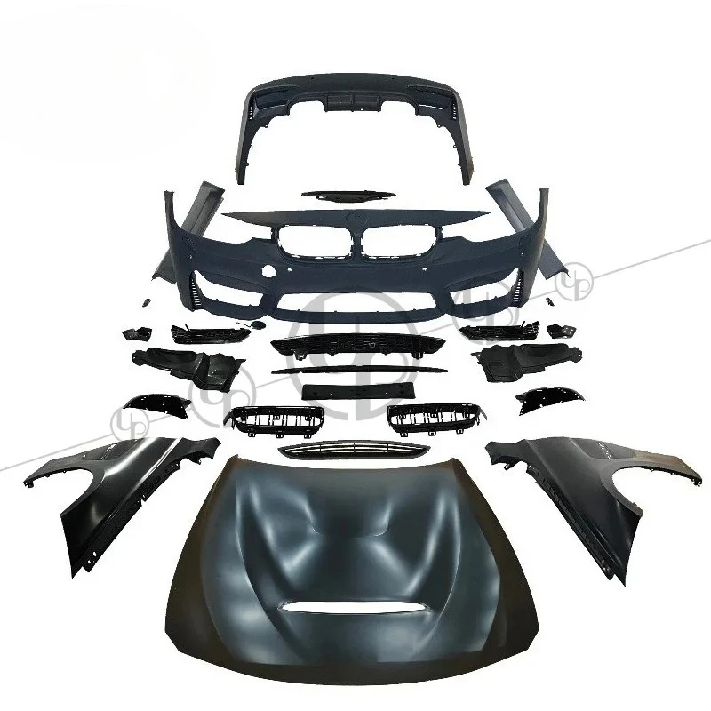 

STLF Great Quality for 3S F30 M3 BODYKIT with Bumper GTS Bonnet Parts PP Material Auto Car Parts