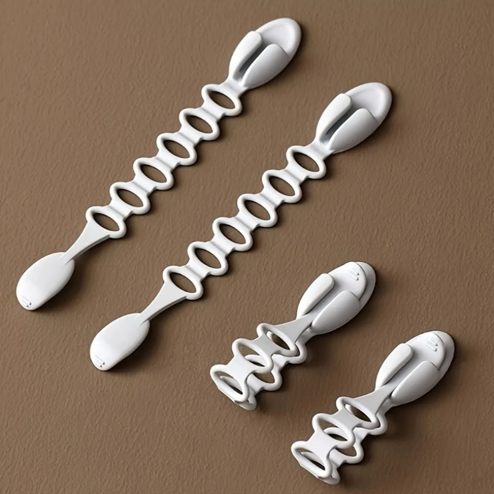 Multifunctional Silicone Cable Organizer Cord Tie Self-Adhesive Plug Holder for Kitchen Home Wire Management Cable Management