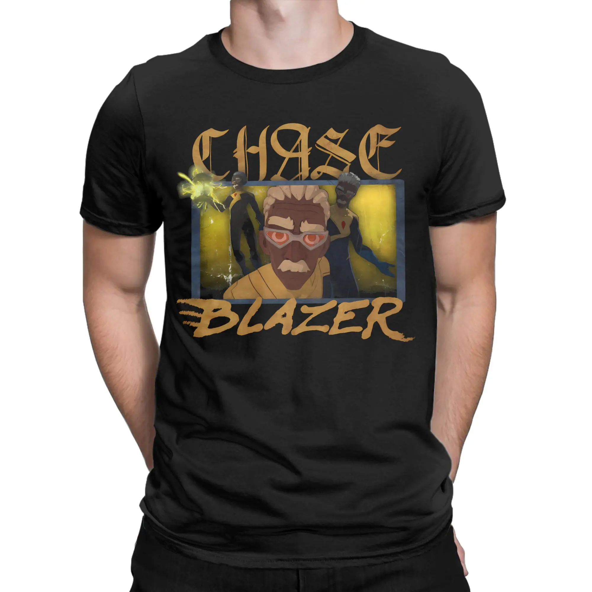 Dispatch Game T Shirts for Men Cotton Fun T-Shirts Crew Neck Chase Blazer  Tees Short Sleeve Tops New Arrival