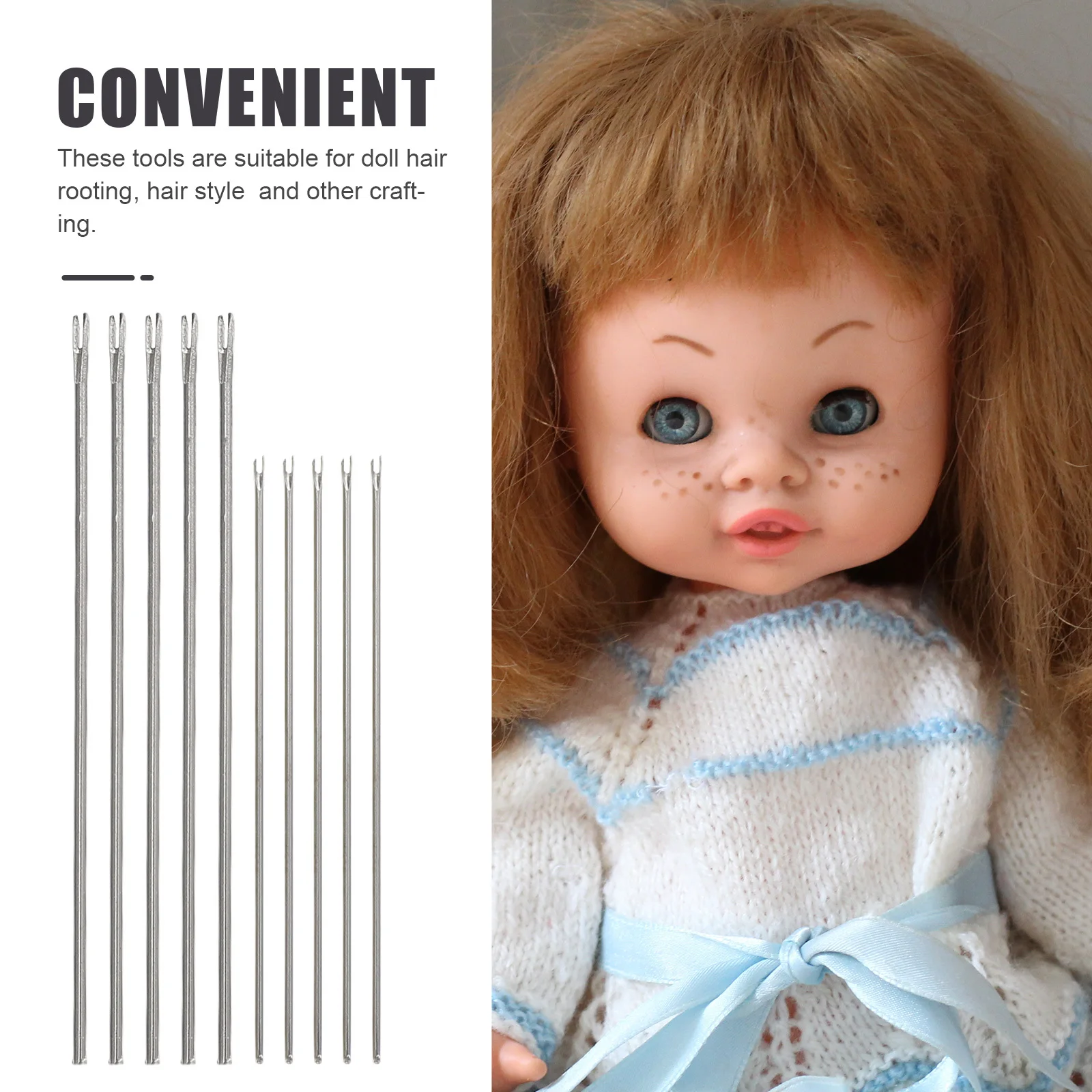 10 pçs suportes de enraizamento de cabelo seguro durável reutilizável diy ferramentas de enraizamento de cabelo para reparação artesanato reroot rehair ferramenta