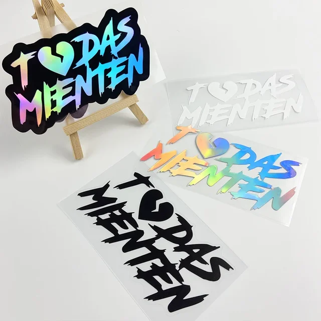 1PC TODAS MIENTEN śmieszne naklejki motocyklowe wodoodporne DIY panele boczne motocykla zbiornik paliwa Fairing skuter etykiety winylowe Decor