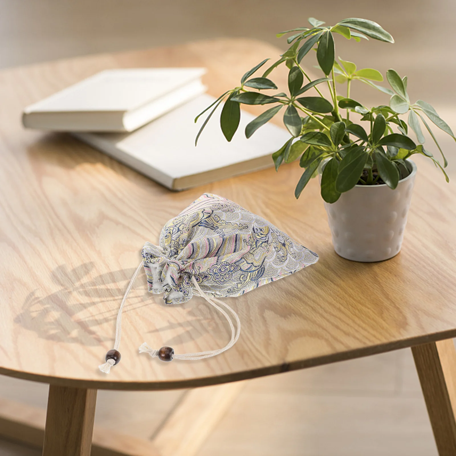 

2Pcs Jewelry Drawstring Bags Double Layer Soft Storage Pouch Travel Small Jewelry Organizer Candy Goodie Coin Bags