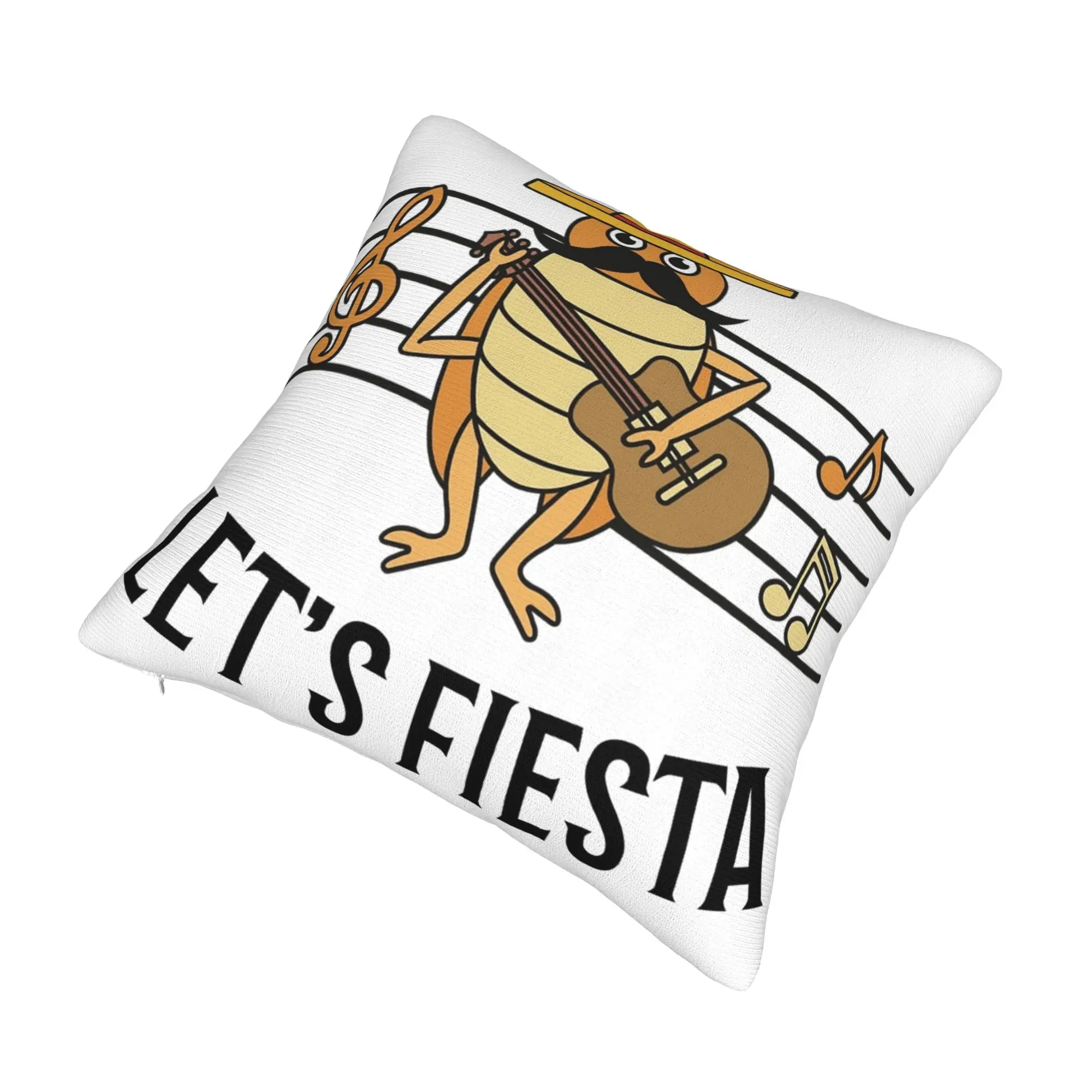 Let's Fiesta Cinco De Mayo  Pillow Cover Merch Printing Cushion Cover Decorations  Pillow Case Cover Bed Multi Size