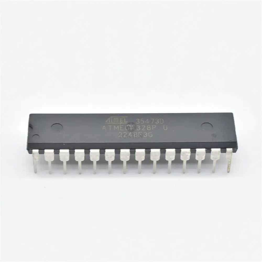 ATMEGA328P-PU Microcontrolador, AVR, 8 Bits, Flash, 32kB, Novo, Original, LT00103