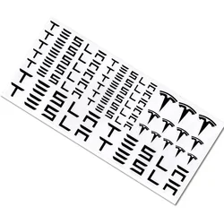 Car Brake Caliper Handle Sticker for Tesla Model X S Y 3 P75D P85D P90D P100D Roadster Films Side Fender Window Letter Decals
